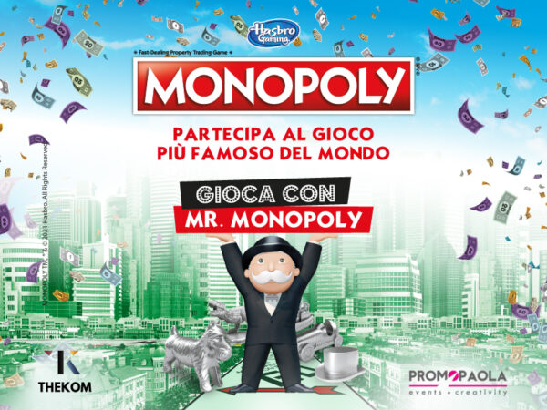 Monopoly eventi Centri Commerciali Thekom