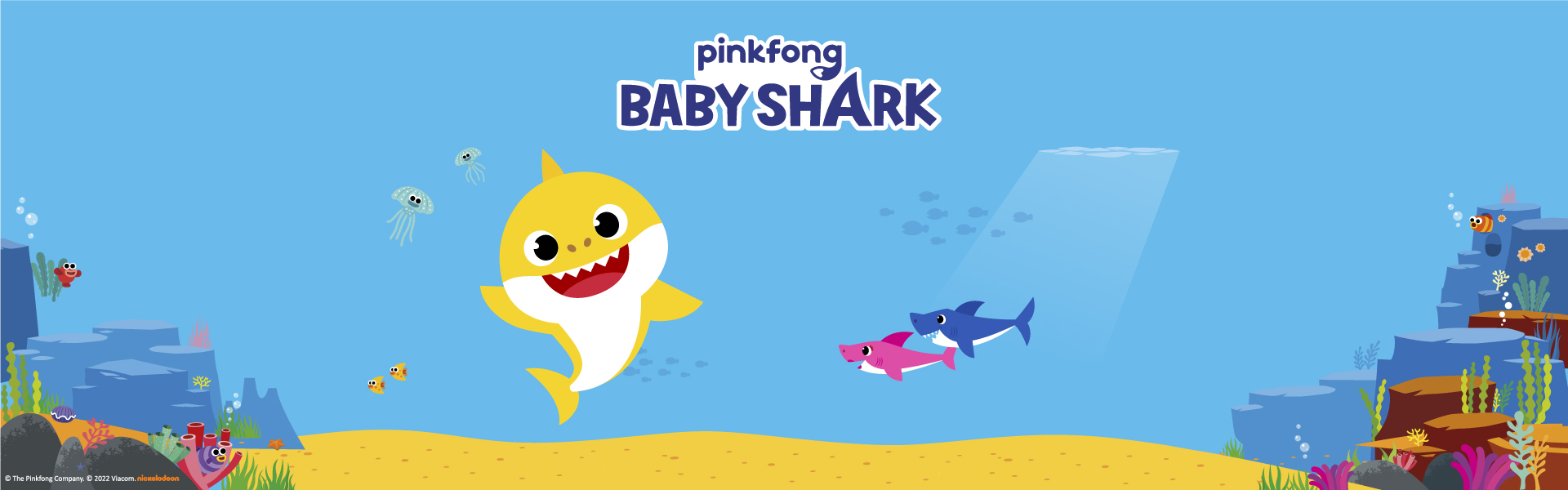 evento Baby Shark per centri commerciali thekom slider
