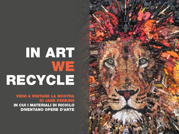 mostra per centri commerciali art recycle thekom